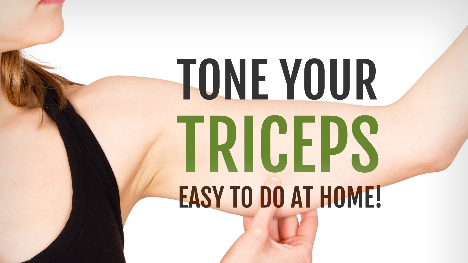 Toned Triceps “How to Tone Your Arms Without Weights” at home